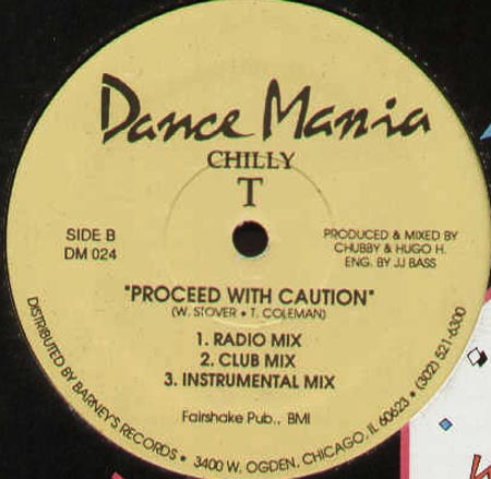 CHILLY T - Work The Wax / Proceed With Caution