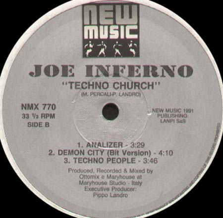 JOE INFERNO - Techno Church EP