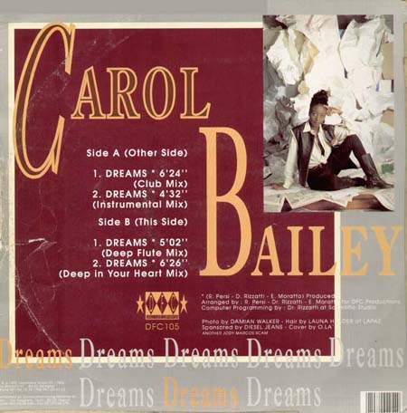 CAROL BAILEY - Dreams