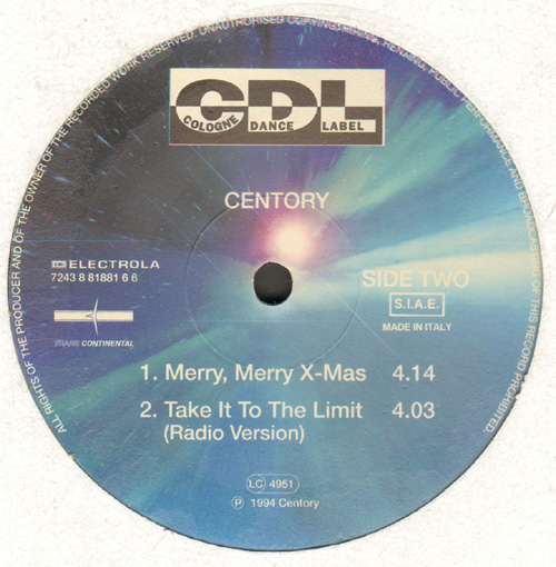 CENTORY - Take It To The Limit 