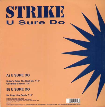 STRIKE - U Sure Do (Remix '95)