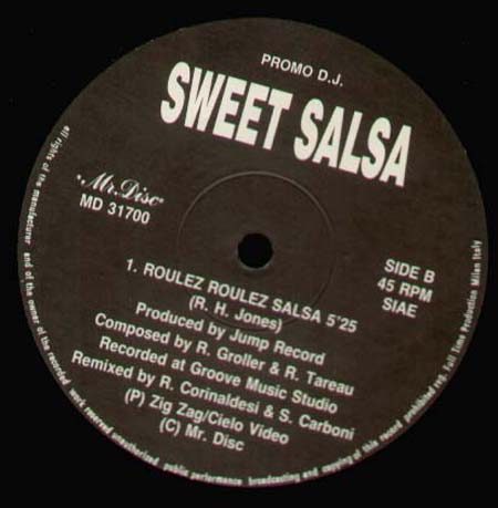 SWEET SALSA - Roulez Roulez Salsa