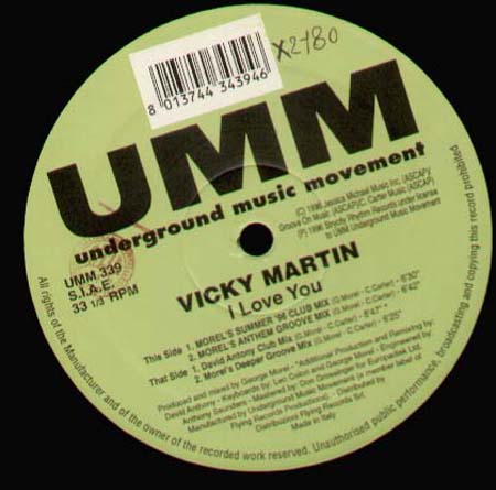 VICKY MARTIN - I Love You