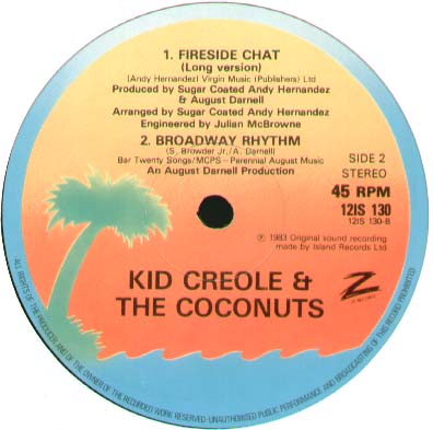 KID CREOLE AND THE COCONUTS - There's Something Wrong In Paradise (Larry Levan Rmx)