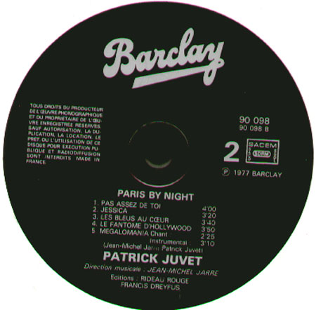 PATRICK JUVET - Paris By Night