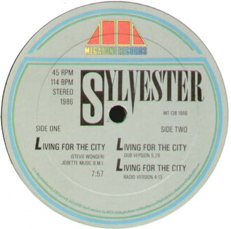SYLVESTER - Living For The City
