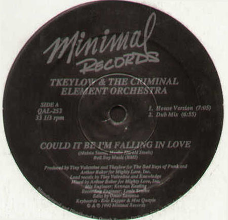 TKEYLOW & CRIMINAL ELEMENT ORCHESTRA - Could It Be I'm Falling In Love
