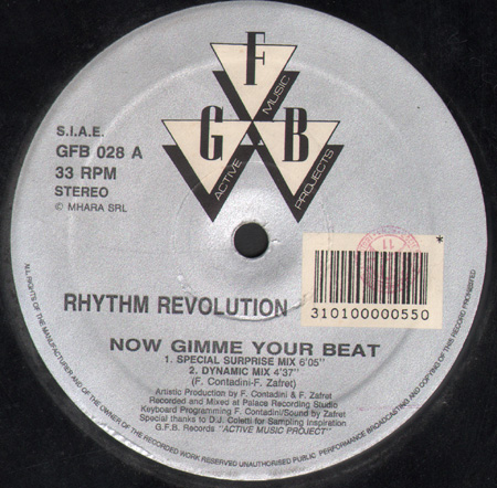 RHYTHM REVOLUTION - Now Gimme Your Beat