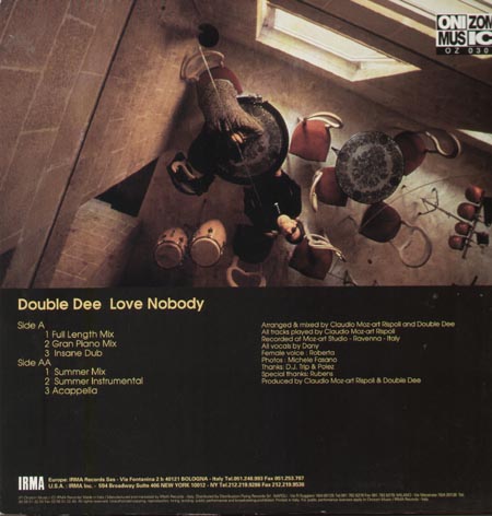 DOUBLE DEE - Love Nobody