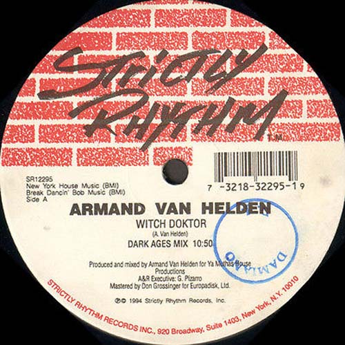 ARMAND VAN HELDEN - Witch Doktor