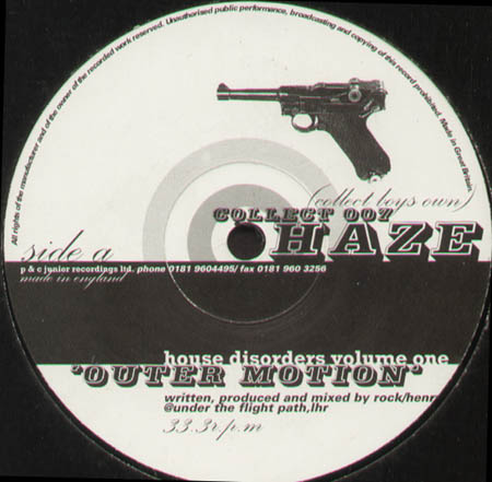 HAZE - House Disorders Volume One