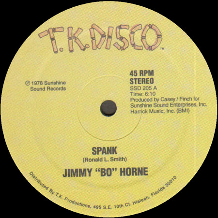 JIMMY BO HORNE  - Spank / Is It In