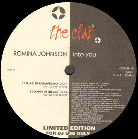 ROMINA JOHNSON - Into You (Triple Promo Pack Limited Edition)