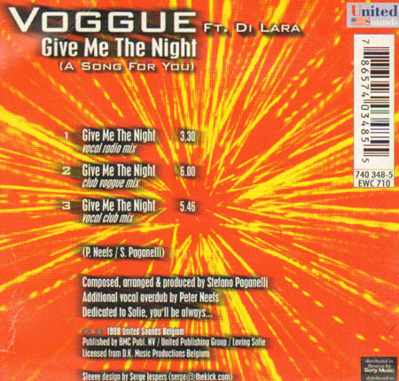 VOGGUE - Give Me The Night