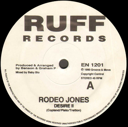 RODEO JONES - Desire II