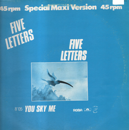 FIVE LETTERS - You Sky Me / Up And Down