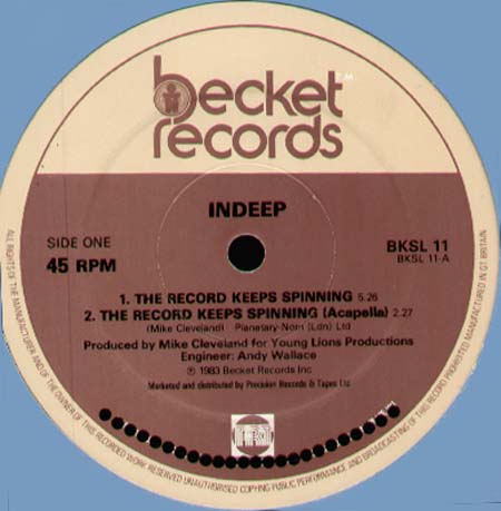 INDEEP - The Record Keeps Spinning