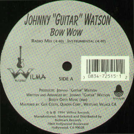 JOHNNY GUITAR WATSON - Bow Wow