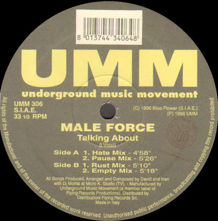 MALE FORCE - Talking About