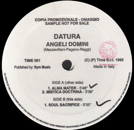 DATURA - Angeli Domini 