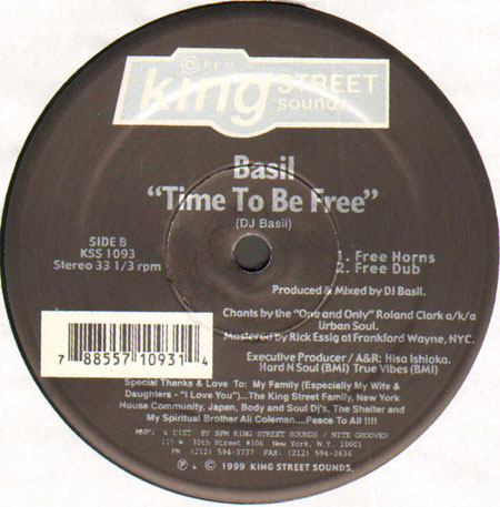 BASIL - Time To Be Free