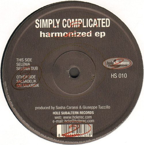 SIMPLY COMPLICATED - Harmonized EP