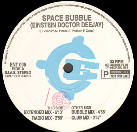 EINSTEIN DOCTOR DEE JAY - Space Bubble