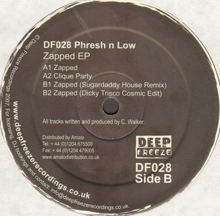 PHRESH N LOW - Zapped EP