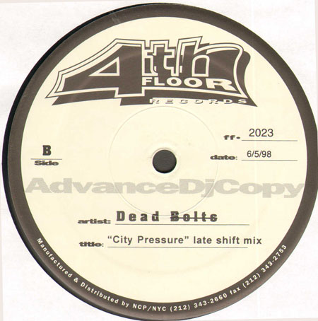 DEAD BOLTZ - City Pressure