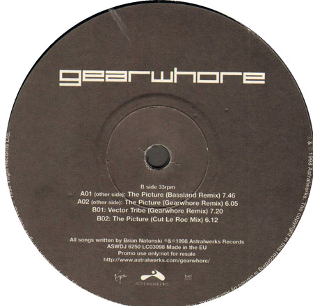 GEARWHORE - The Picture (Cut La Roc Mix)