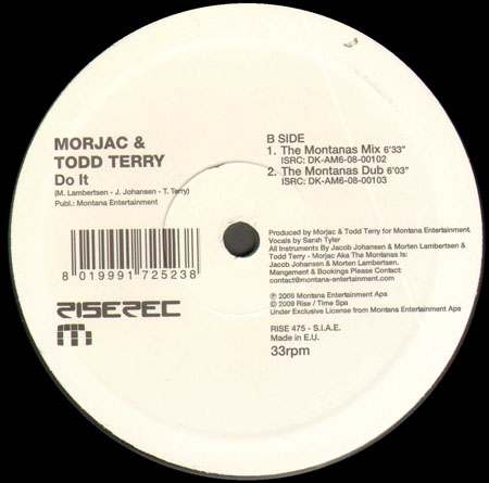 MORJAC & TODD TERRY - Do It  