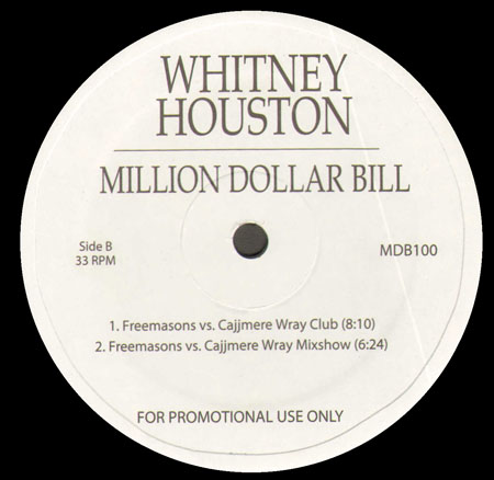 WHITNEY HOUSTON - Million Dollar Bill (Frankie Knuckles Rmxs)