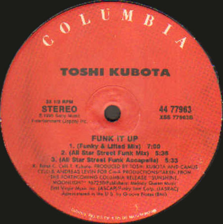 TOSHI KUBOTA - Funk It Up (David Morales Rmx)