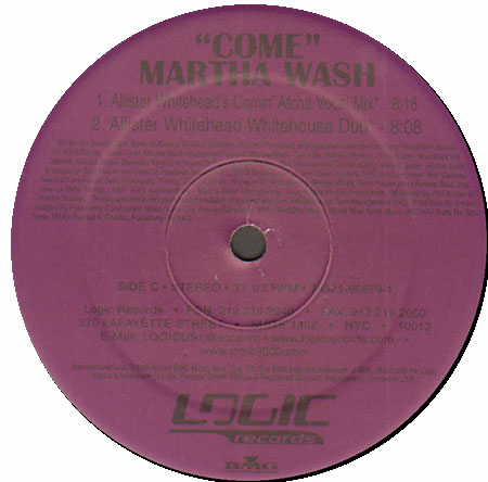 MARTHA WASH - Come (Hex Hector, George Morel, A.Whitehead Rmxs)