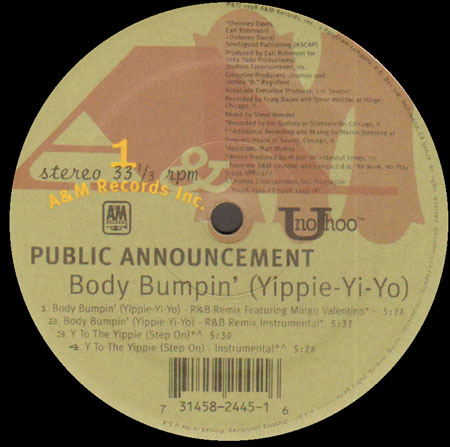 PUBLIC ANNOUNCEMENT - Body Bumpin' (Yippie-Yi-Yo)