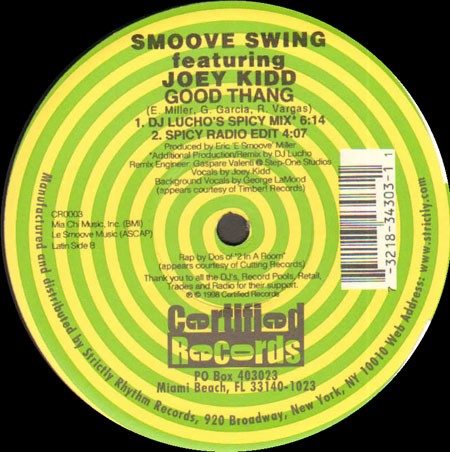 SMOOVE SWING - Good Thang