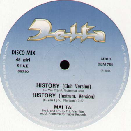 MAI TAI - History  (Pink Vinyl)