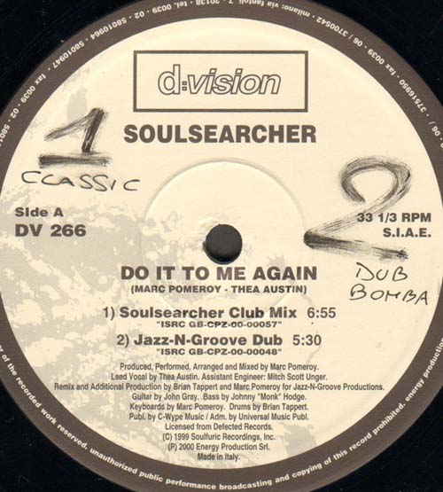 SOULSEARCHER - Do It To Me Again