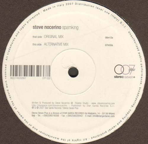 STEVE NOCERINO - Spamking