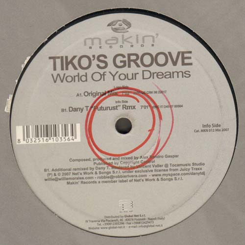 TIKO'S GROOVE  - World Of Your Dreams