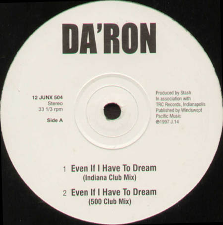 DA'RON - Even If I Have To Dream