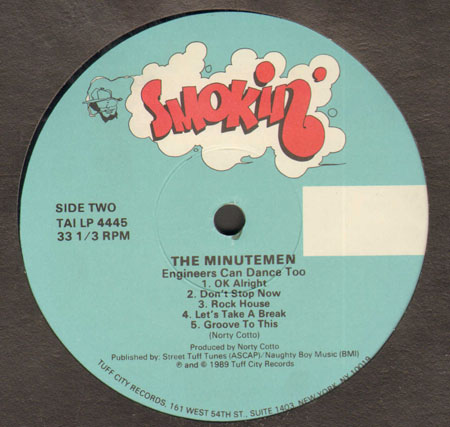 THE MINUTEMEN - Engineers Can Dance Too