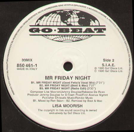 LISA MOORISH - Mr Friday Night (Deep Dish Rmxs)