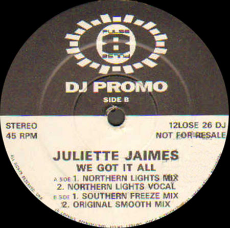JULIETTE JAIMES - We Got It All