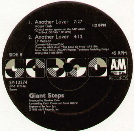 GIANT STEPS - Another Lover