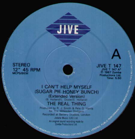 THE REAL THING - I Can't Help Myself
