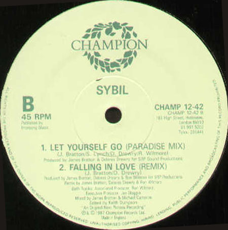 SYBIL - Let Yourself Go / Falling In Love
