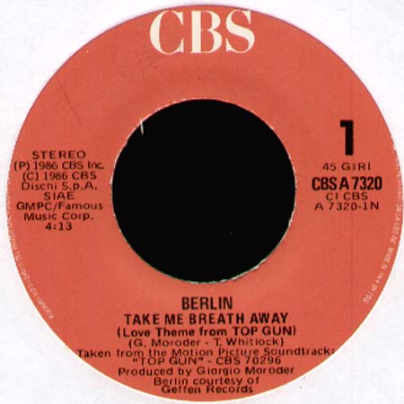 BERLIN  - Take My Breath Away