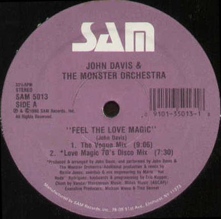 JOHN DAVIS & THE MONSTER ORCHESTRA - Feel The Love Magic