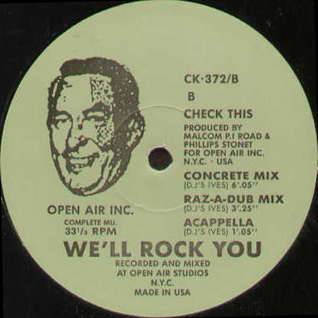WE'LL ROCK YOU - Check This